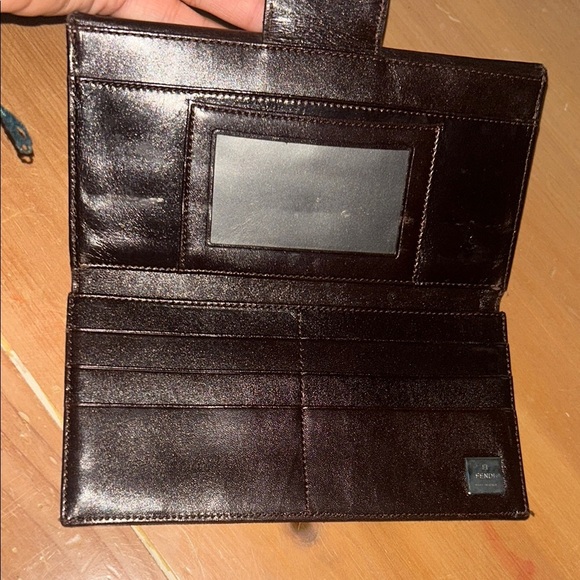 Fendi Brown and Black Wallet - Picture 5 of 7